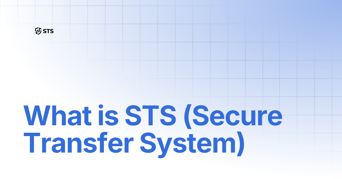 What is STS (Secure Transfer System) | DOCS.STS.TECH